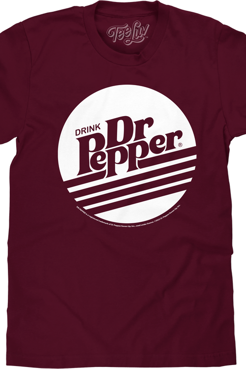Retro Circle Drink Dr. Pepper T-Shirtmain product image