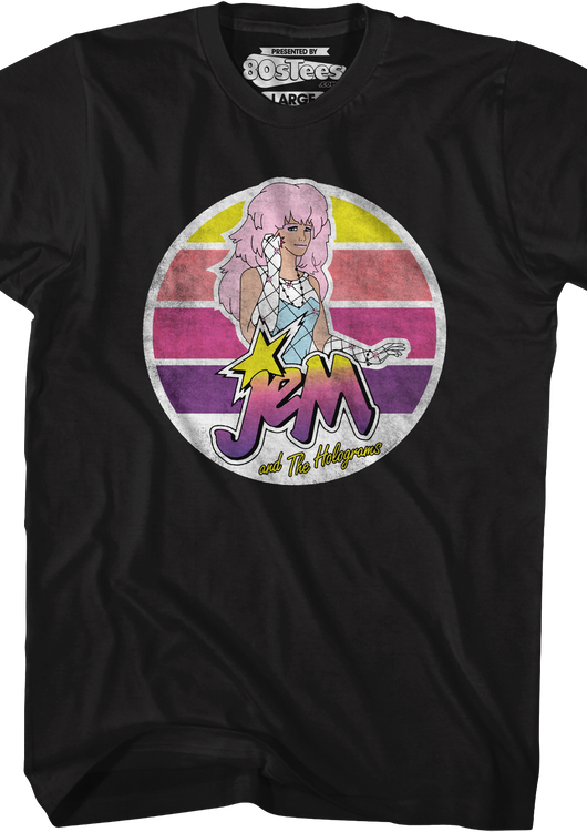 Retro Circle Jem T-Shirt - main product image