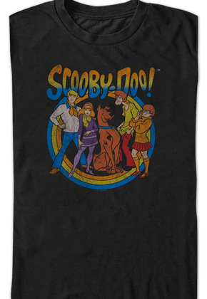 Retro Circle Scooby-Doo T-Shirt