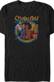 Retro Circle Scooby-Doo T-Shirt