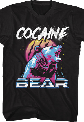Retro Cocaine Bear T-Shirt