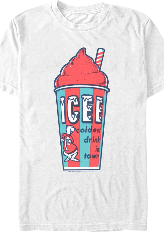 Retro Coldest Drink In Town ICEE T-Shirt - main product image