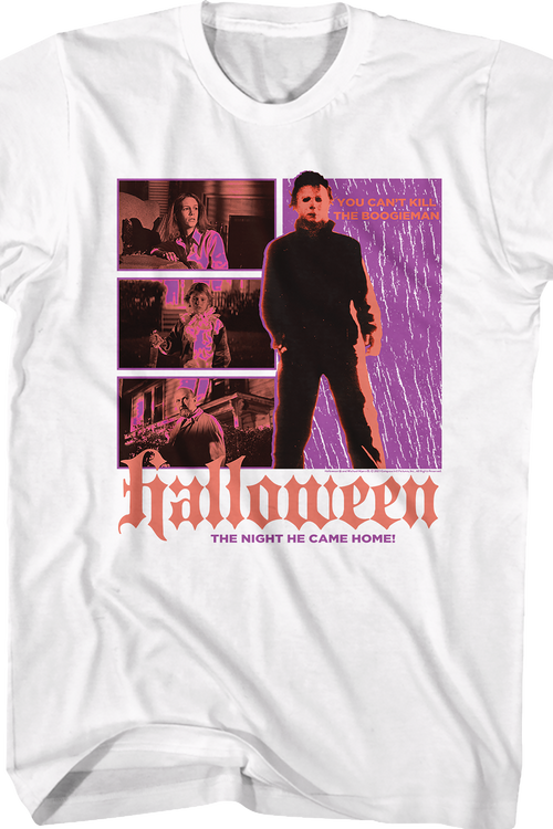 Retro Collage Poster Halloween T-Shirtmain product image