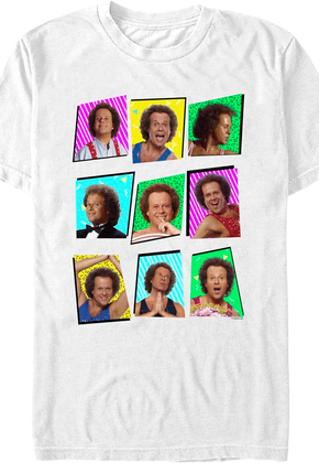 Retro Collage Richard Simmons T-Shirt