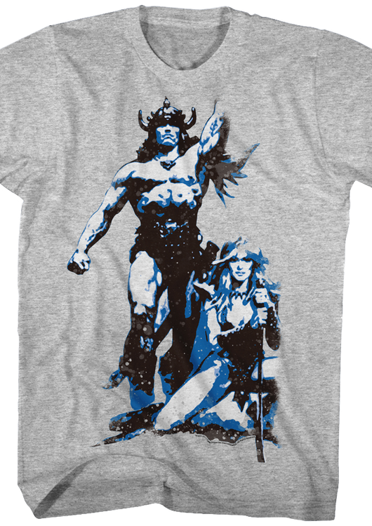 Retro Conan The Barbarian T-Shirt - main product image