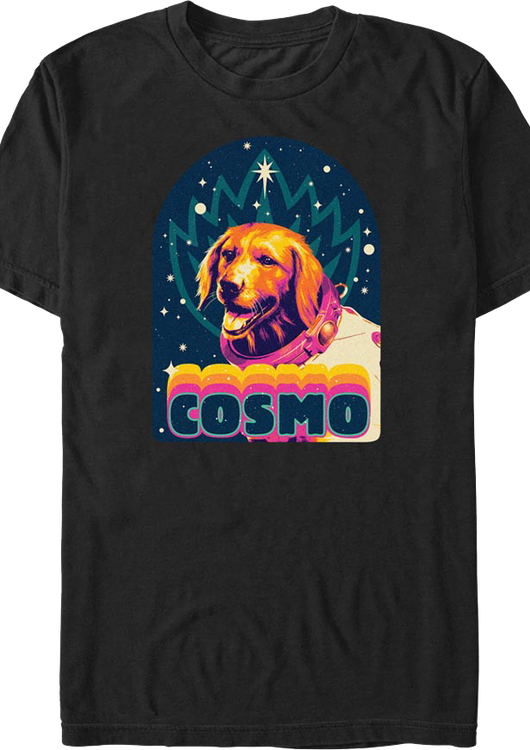 Retro Cosmo Guardians Of The Galaxy T-Shirt - main product image
