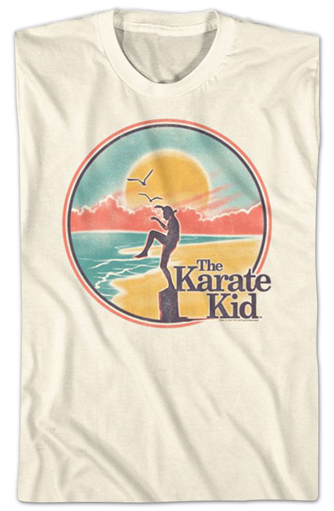 Retro Crane Kick Karate Kid TShirt