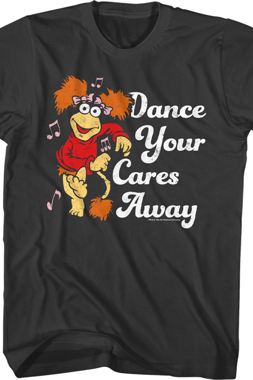 Retro Dance Your Cares Away Fraggle Rock T-Shirtmain product image