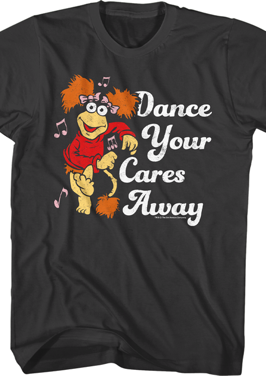 Retro Dance Your Cares Away Fraggle Rock T-Shirt - main product image