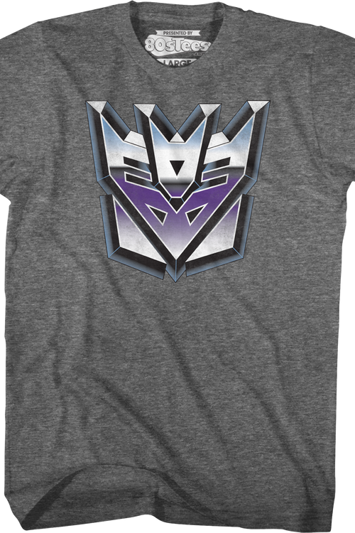 Retro Decepticon Logo Transformers T-Shirtmain product image