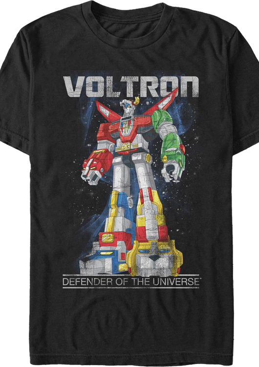 Retro Defender Voltron T-Shirt - main product image