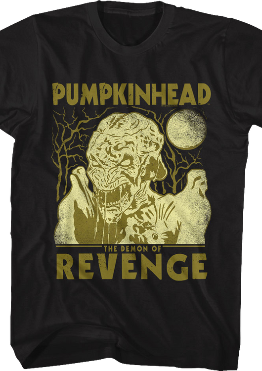 Retro Demon Of Revenge Pumpkinhead T-Shirt - main product image