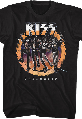 Retro Destroyer KISS T-Shirt