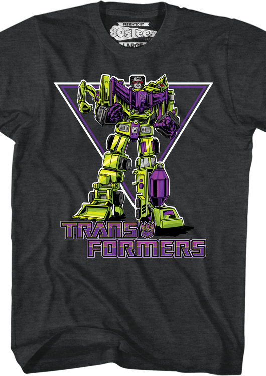 Retro Devastator Transformers T-Shirt - main product image