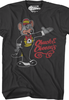 Retro Distressed Chuck E. Cheese T-Shirt