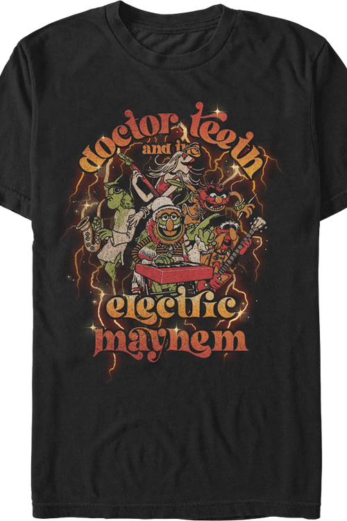 Retro Doctor Teeth And The Electric Mayhem Muppets T-Shirtmain product image