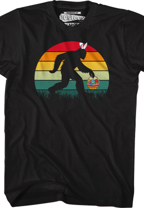 Retro Easter Bigfoot T-Shirt