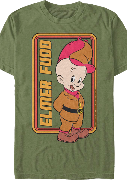 Retro Elmer Fudd Looney Tunes T-Shirt - main product image