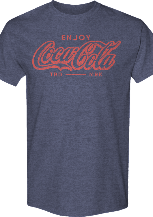Retro Enjoy Coca-Cola T-Shirt - main product image