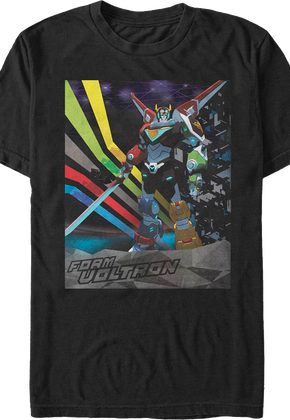 Retro Form Voltron T-Shirt