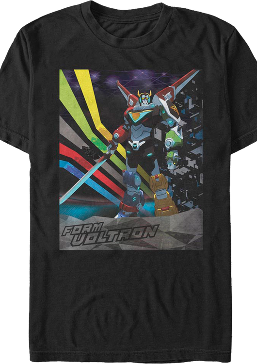 Retro Form Voltron T-Shirt - main product image