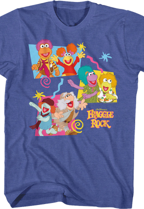 Retro Shapes Fraggle Rock T-Shirt