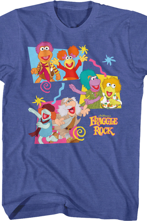 Retro Shapes Fraggle Rock T-Shirtmain product image