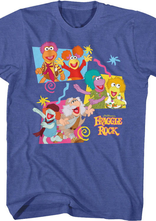 Retro Shapes Fraggle Rock T-Shirt - main product image