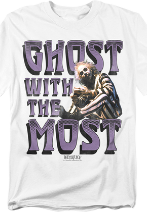 Retro Ghost With The Most Beetlejuice T-Shirt