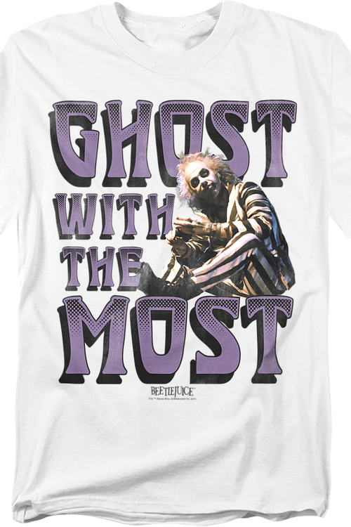 Retro Ghost With The Most Beetlejuice T-Shirtmain product image