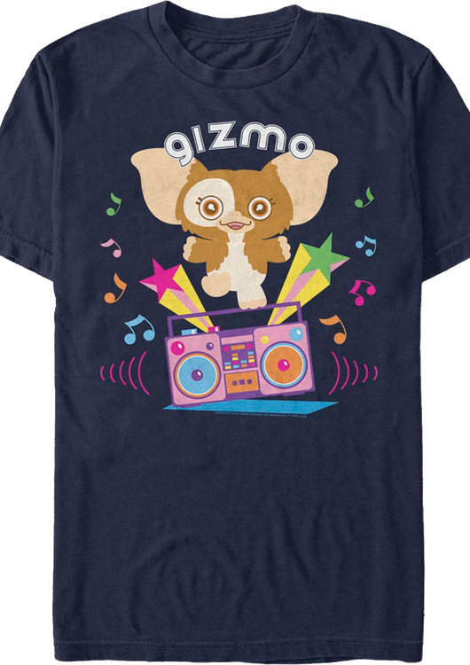 Retro Gizmo Stereo Gremlins T-Shirt - main product image