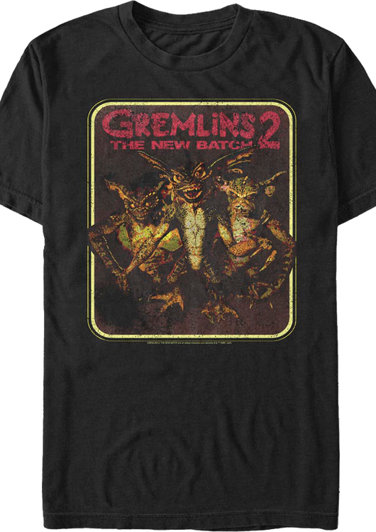 Retro Gremlins 2 The New Batch T-Shirt - main product image