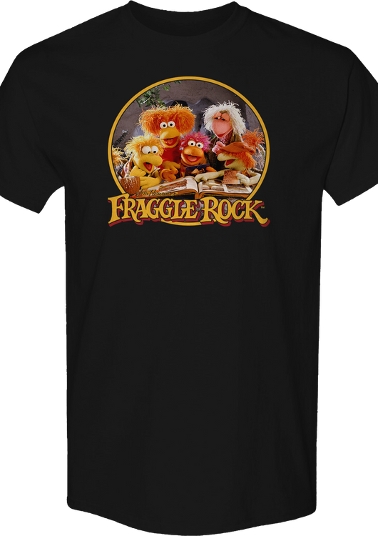 Retro Group Circle Fraggle Rock T-Shirt - main product image