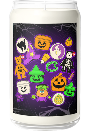 Retro Halloween Memories Spiced Pumpkin Scented Candle