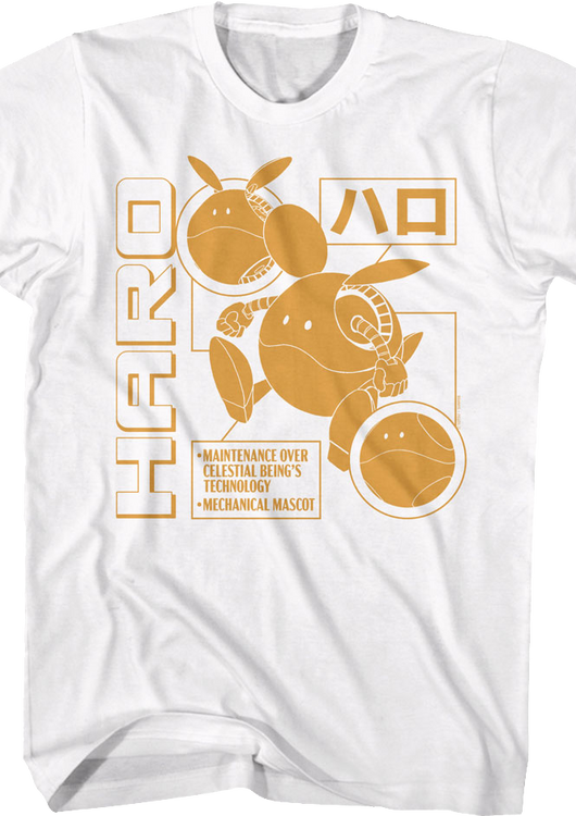 Retro Haro Gundam T-Shirt - main product image