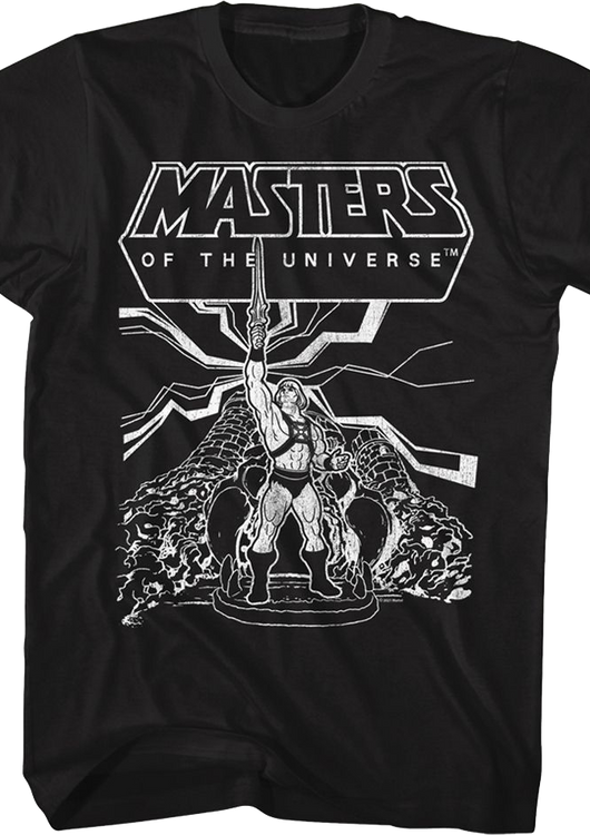 Retro He-Man I Have the Power Masters of the Universe T-Shirt - main product image