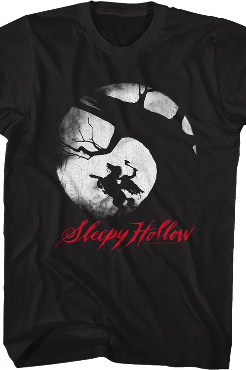 Retro Headless Horseman Silhouette Sleepy Hollow T-Shirtmain product image