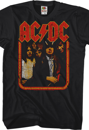 Retro Highway To Hell ACDC Shirt