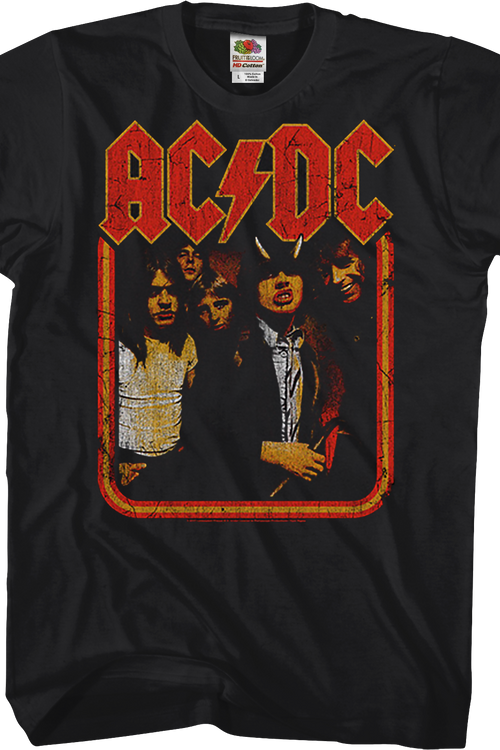Retro Highway To Hell ACDC Shirtmain product image