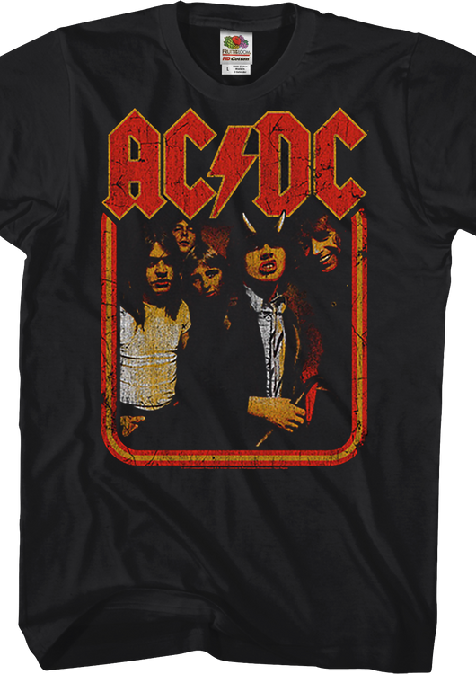 Retro Highway To Hell ACDC Shirt - main product image