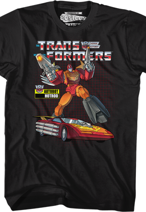 Retro Hot Rod Transformers T-Shirt