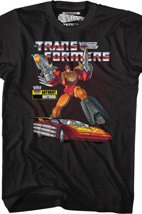 Retro Hot Rod Transformers T-Shirtmain product image
