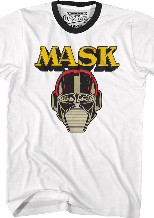 Retro Icon MASK Ringer Shirt - main product image