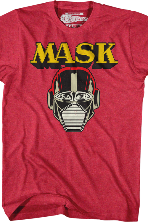 Retro Red Icon MASK Shirtmain product image