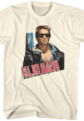 Retro I'll Be Back Terminator Shirt