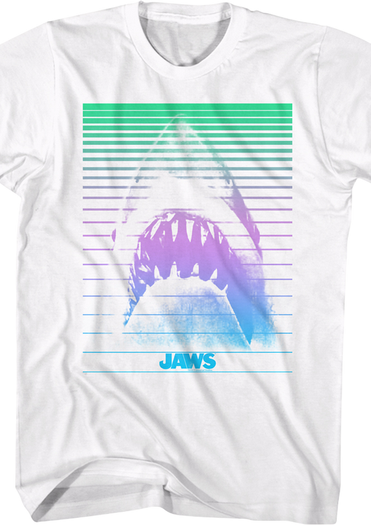 Retro Jaws Shark Attack T-Shirt - main product image