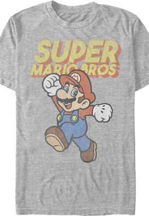 Retro Jump Super Mario Bros. T-Shirt