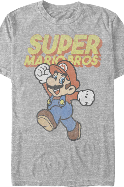 Retro Jump Super Mario Bros. T-Shirtmain product image