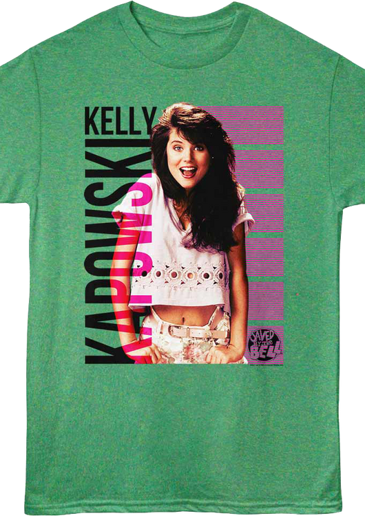 Retro Kelly Kapowski Photo Saved By The Bell T-Shirt - main product image