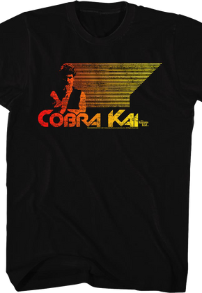 Retro Cobra Kai John Kreese Karate Kid T-Shirt